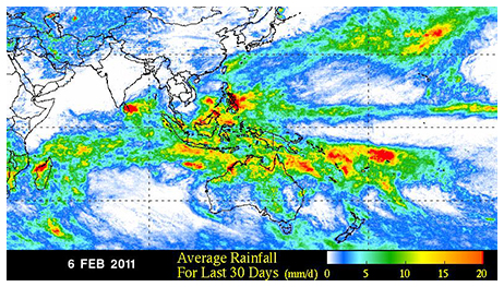 rainfall averages TRMM