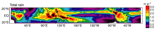 The PR total rain. (From Schumacher and Houze 2003a, Figure 3a.)