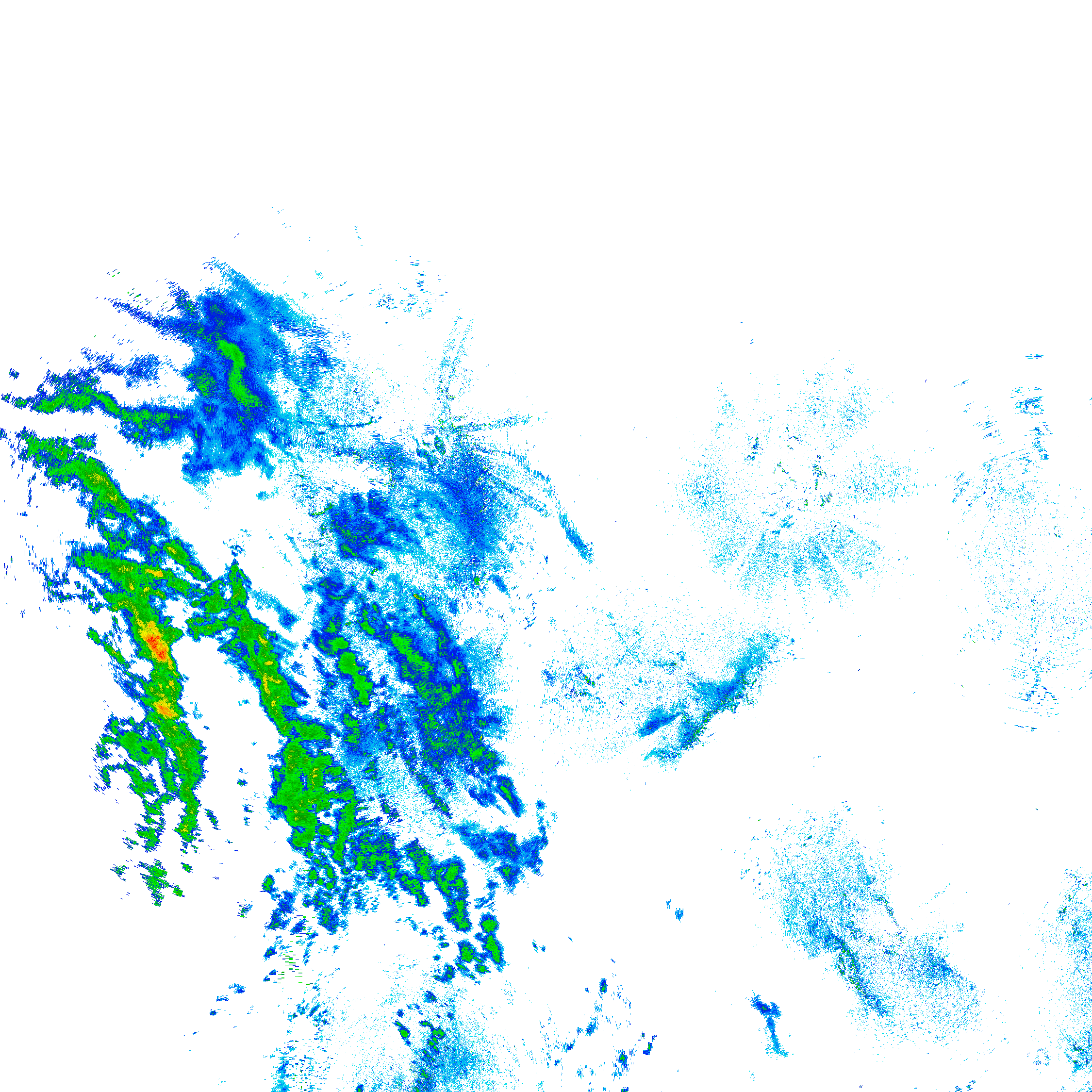 Northwest Radar image from 3 Jun 2026 at 04:37 AM