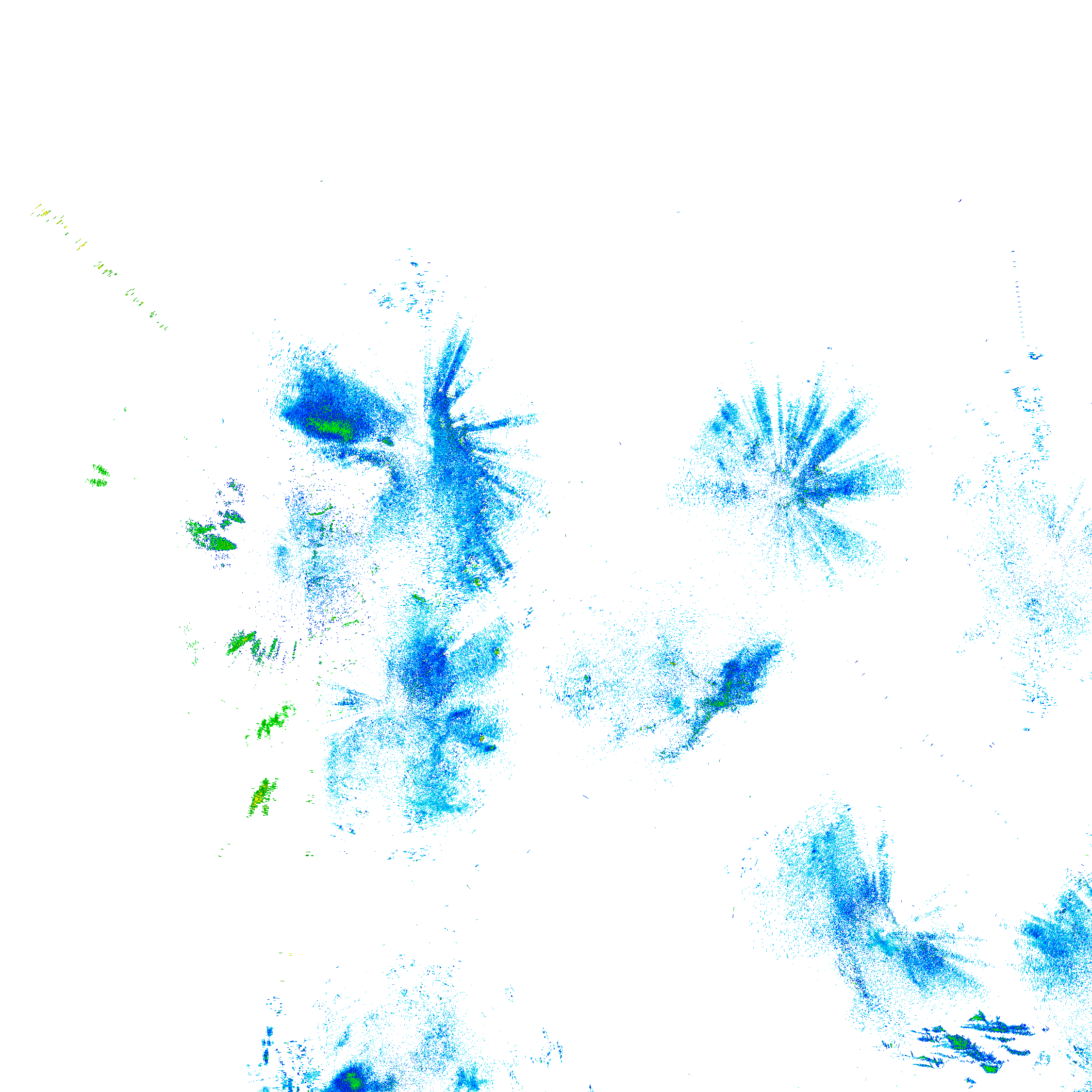 Northwest Radar image from 3 Aug 2026 at 22:07 PM
