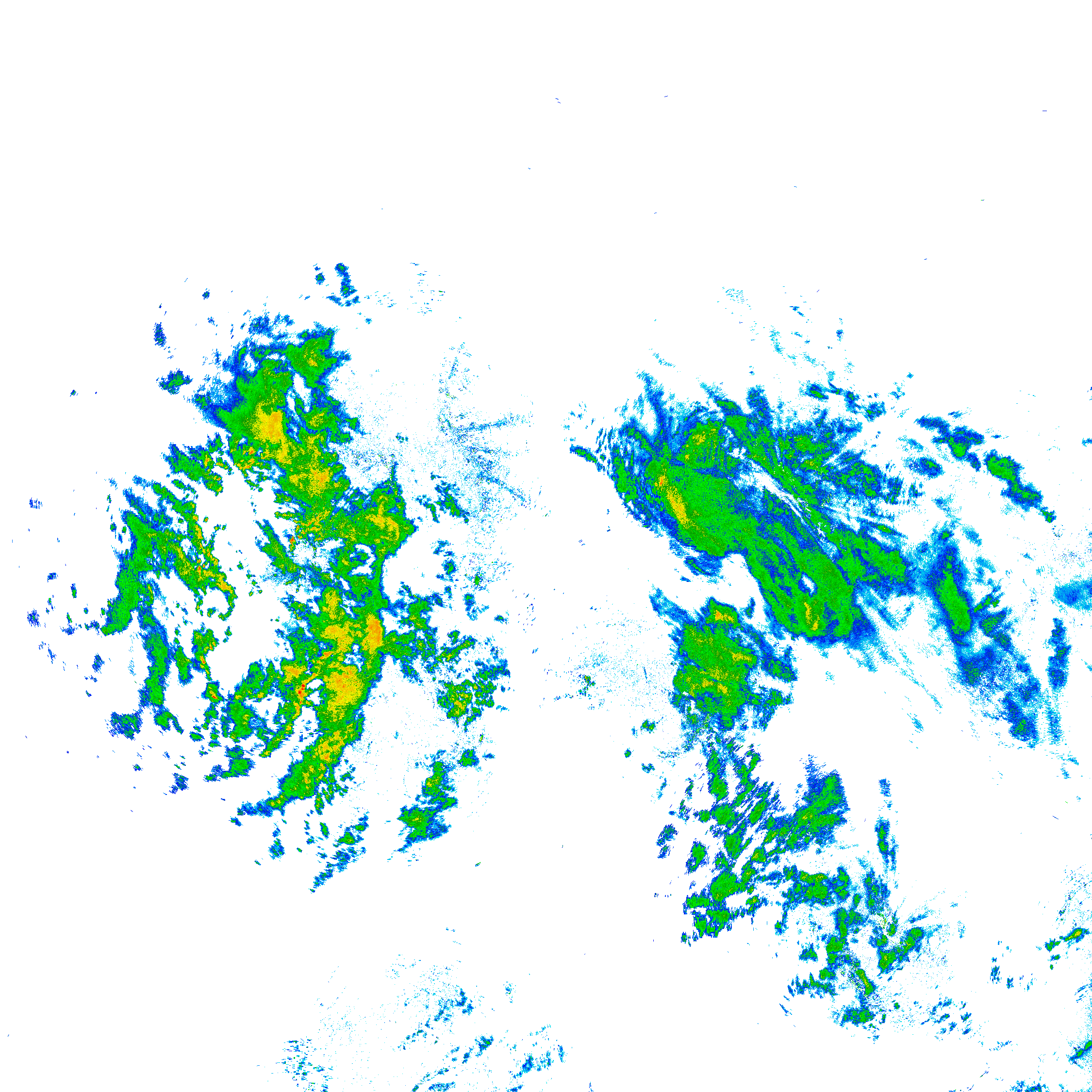 Northwest Radar image from 3 Sep 2026 at 02:47 AM
