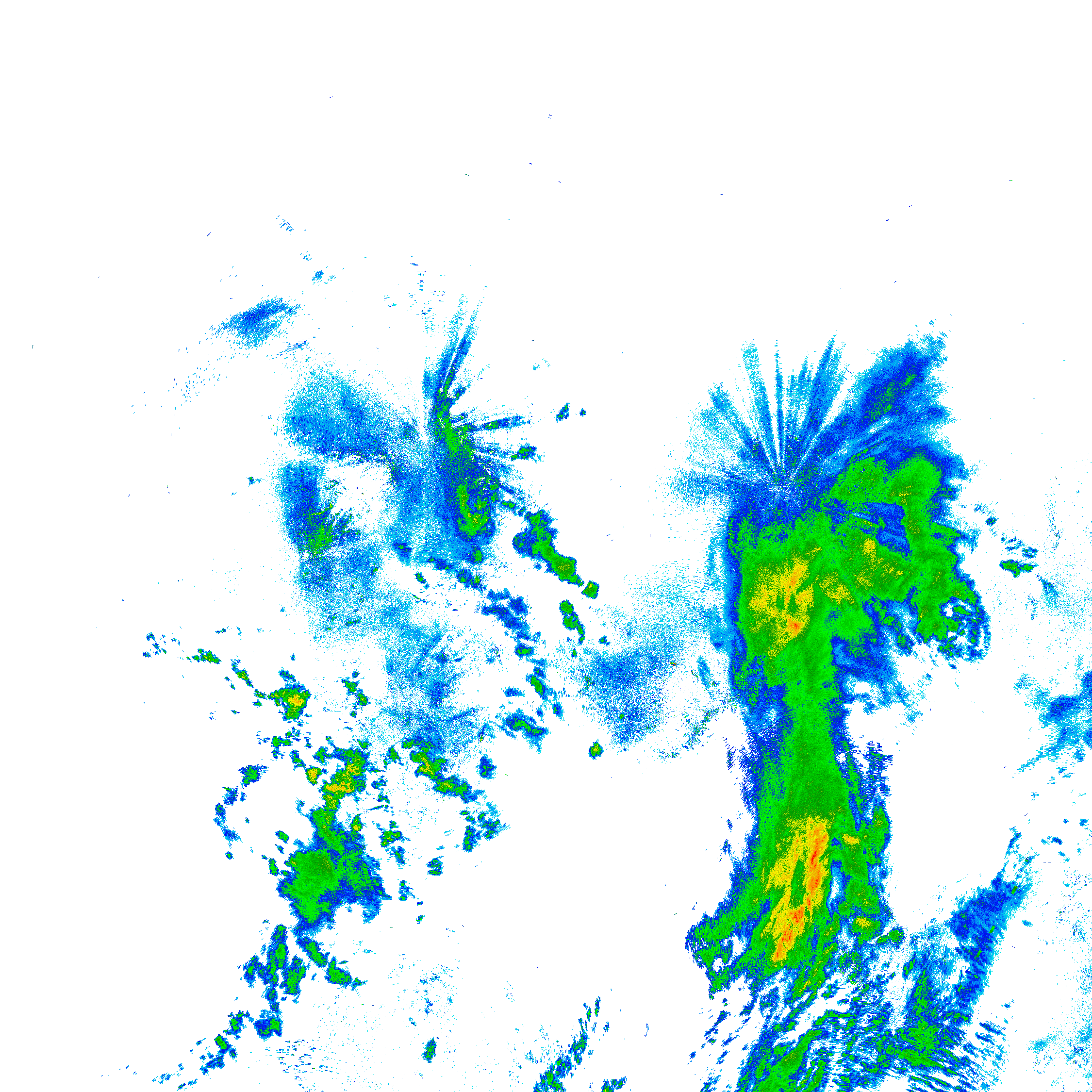 Northwest Radar image from 3 Sep 2026 at 21:31 PM