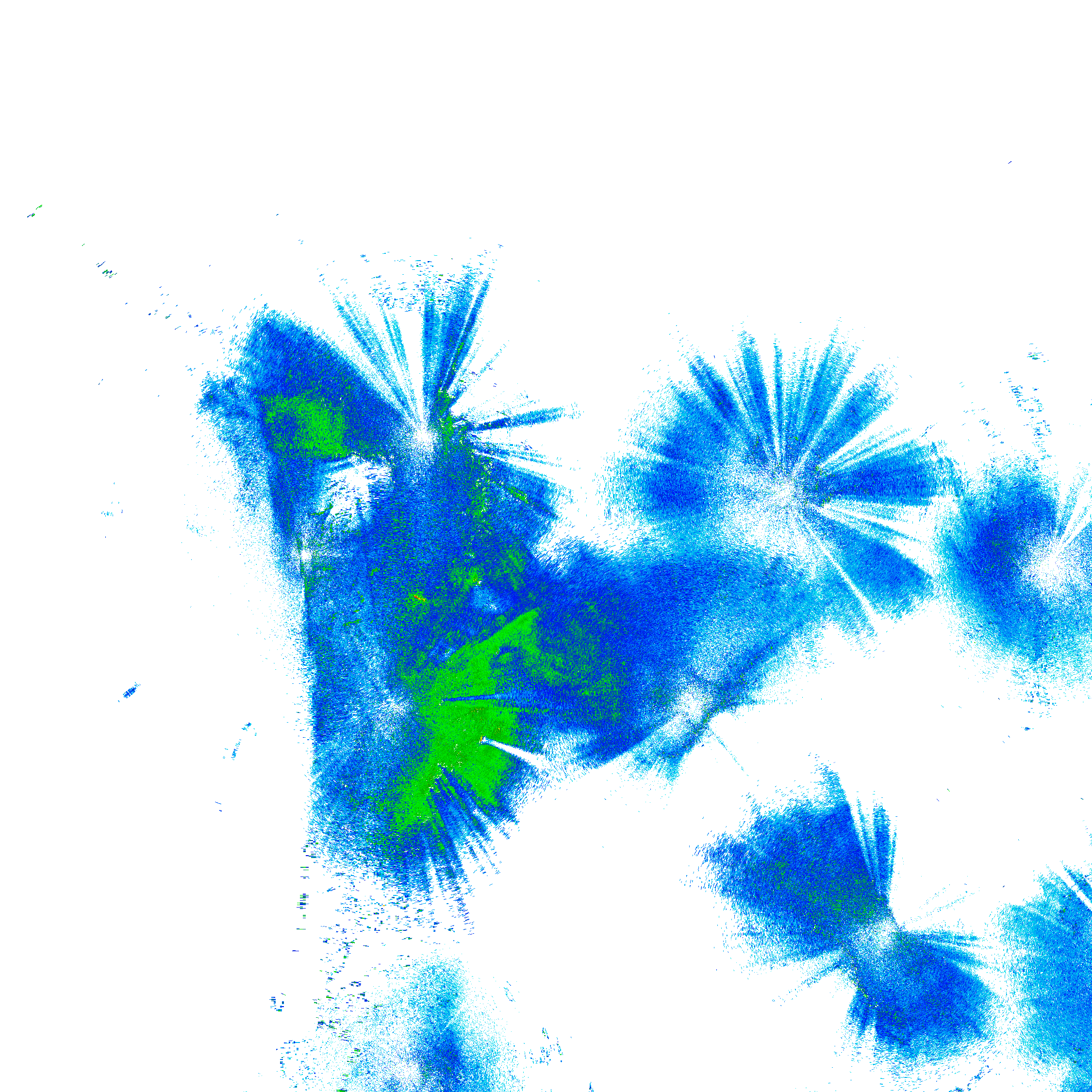 Northwest Radar image from 6 Oct 2026 at 23:31 PM