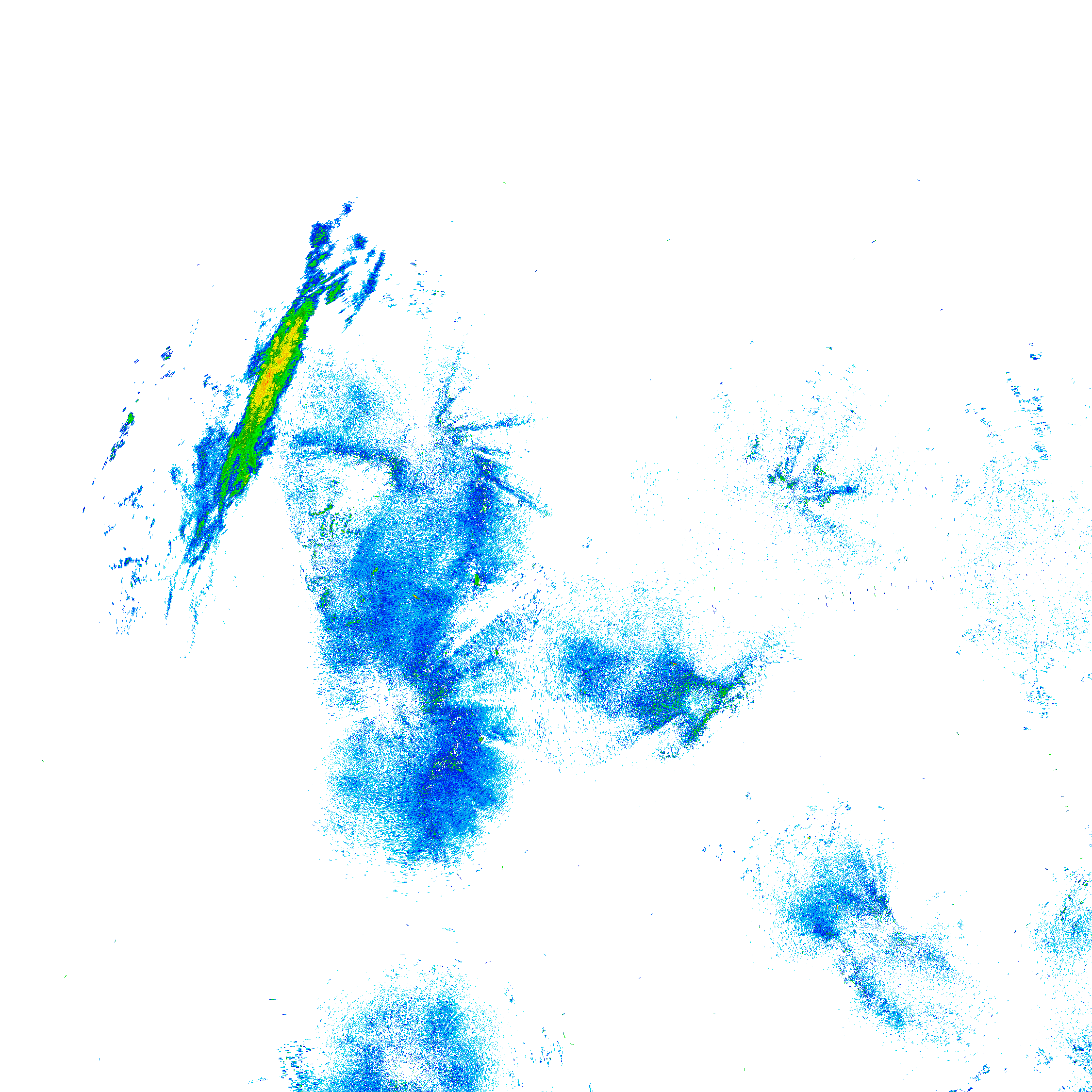Northwest Radar image from 16 Oct 2026 at 20:13 PM