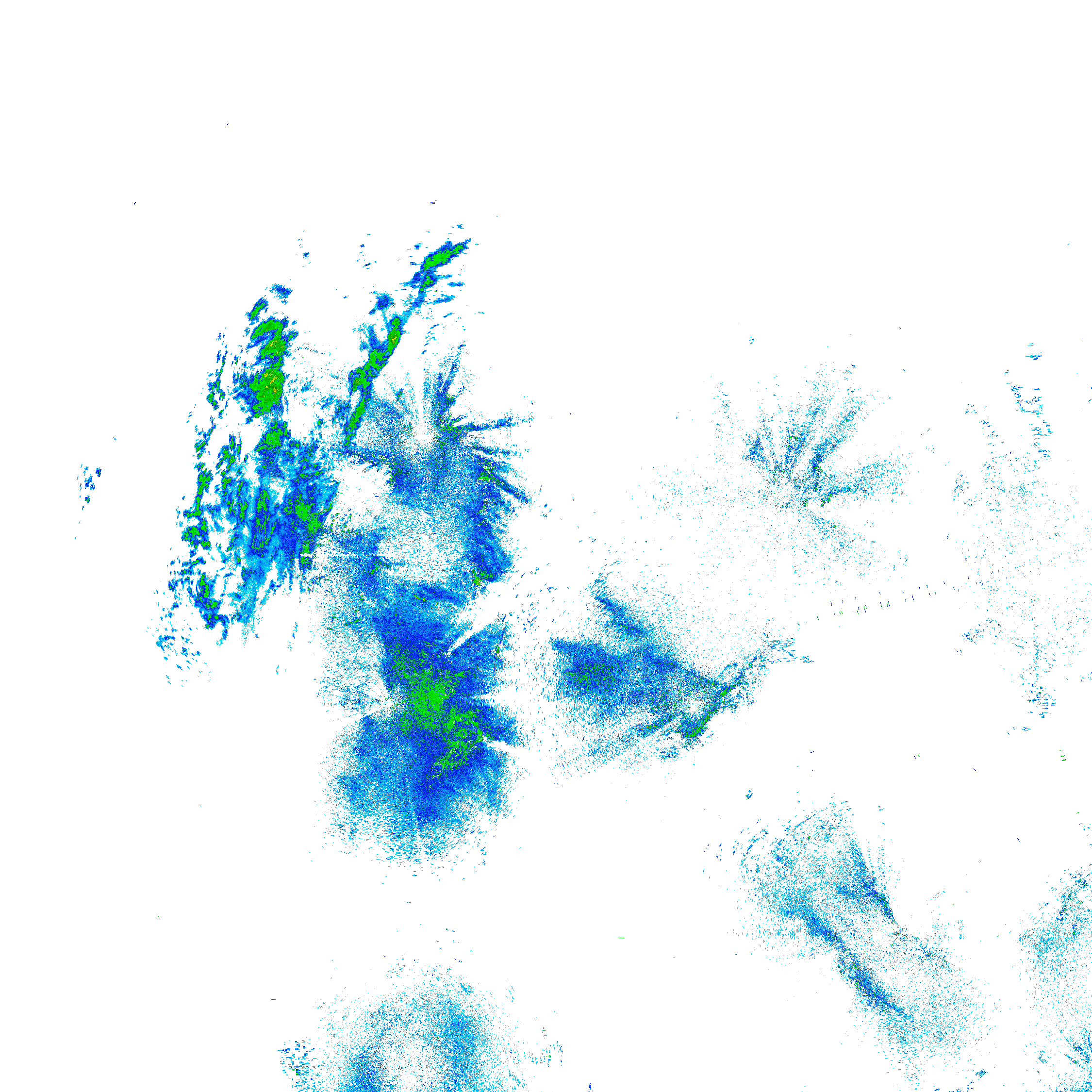 Northwest Radar image from 16 Oct 2026 at 23:53 PM