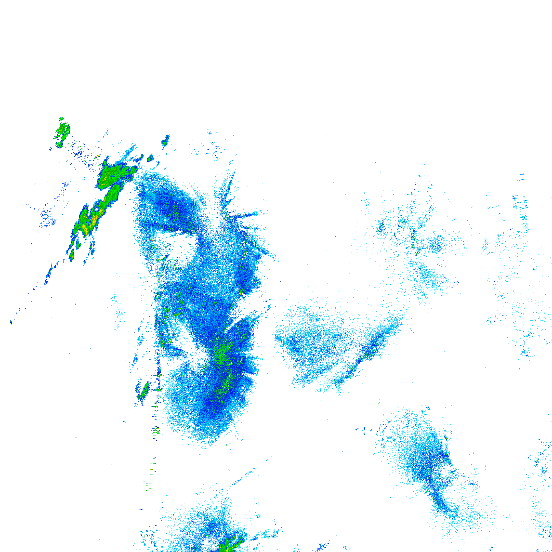 Northwest Radar image from 21 Oct 2026 at 22:34 PM