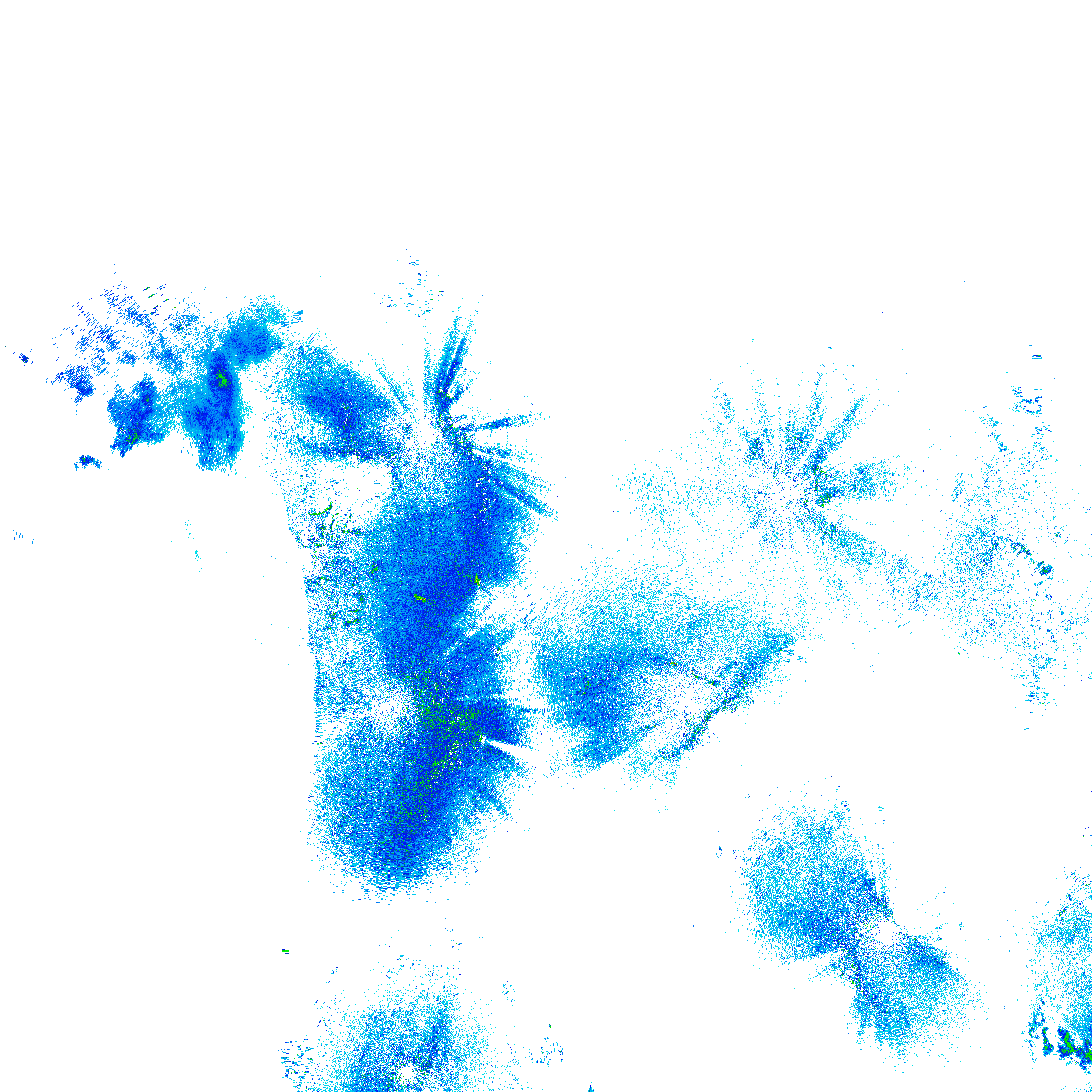 Northwest Radar image from 23 Oct 2026 at 23:57 PM
