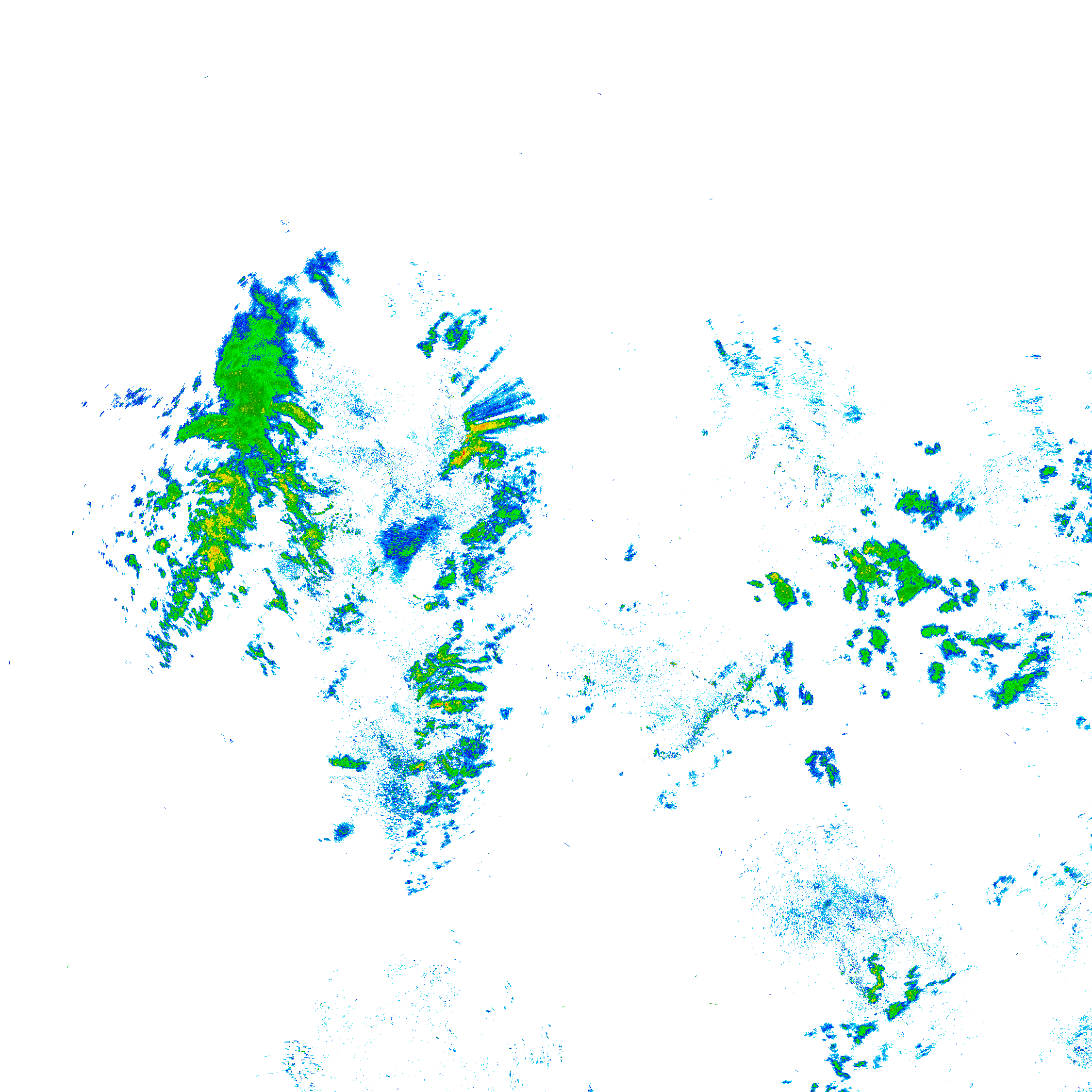 Northwest Radar image from 27 Oct 2026 at 18:42 PM