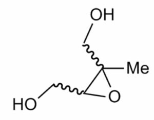 Chemical structure of IEPOX